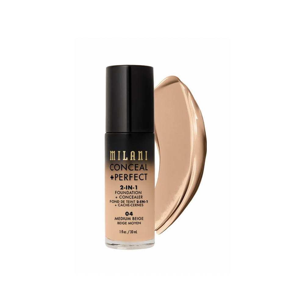 Milani Conceal + Perfect 2-in-1 Foundation + Concealer Liquid Foundation