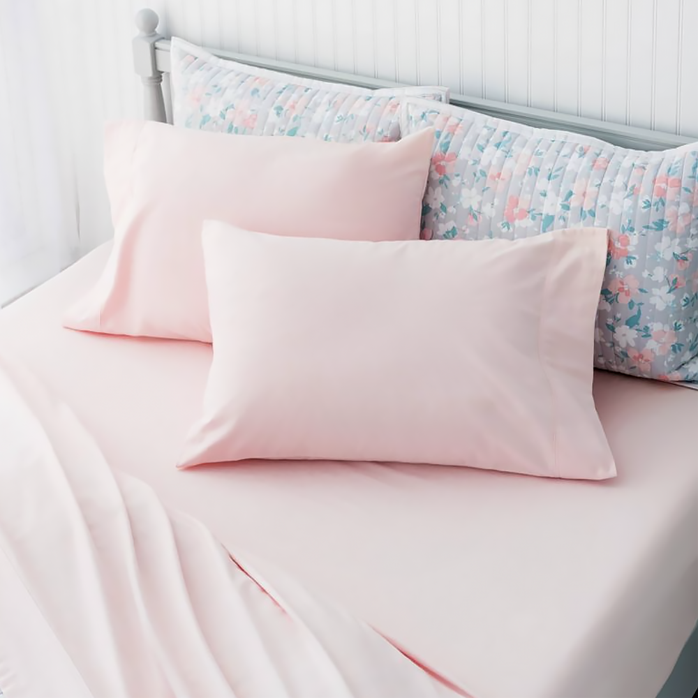 Martha Stewart Solid Flannel Sheet Set