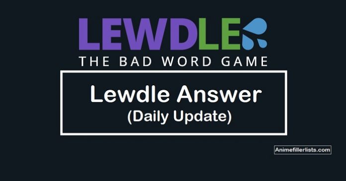 Lewdle Answer For April 27 2022