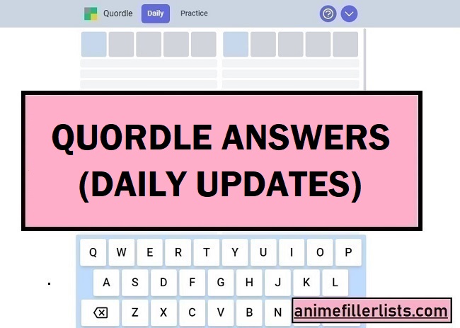 Quordle July 25 2022 Answer – Puzzle 182 (25/07/2022) Quordle July 25 2022 Answer – Puzzle 182 (25/07/2022)